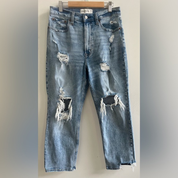 Abercrombie & Fitch Denim - Abercrombie & Fitch Ultra High Rise Ankle Straight women’s Size:28/6s